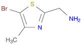 (5-bromo-4-methyl-1,3-thiazol-2-yl)methanamine