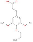 3-(3,5-dimethoxy-4-propoxyphenyl)prop-2-enoic acid