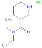 N,N-DIETHYL-3-PIPERIDINECARBOXAMIDE HYDROCHLORIDE