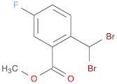 Methyl 2-(dibromomethyl)-5-fluorobenzoate