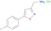 {[5-(4-Fluorophenyl)isoxazol-3-yl]methyl}amine Hydrochloride