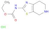 ethyl 4,5,6,7-tetrahydro[1,3]thiazolo[5,4-c]pyridin-2-ylcarbamate hydrochloride