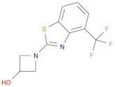 1-(4-(Trifluoromethyl)benzo[d]thiazol-2-yl)azetidin-3-ol