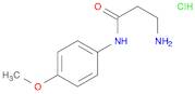 3-Amino-N-(4-methoxyphenyl)propanamidehydrochloride
