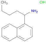 1-(NAPHTHALEN-1-YL)PENTAN-1-AMINE HYDROCHLORIDE