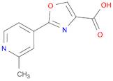 2-(2-methylpyridin-4-yl)-1,3-oxazole-4-carboxylic acid