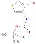 tert-butyl N-(4-bromothiophen-3-yl)carbamate