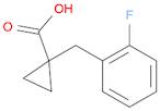 1-[(2-fluorophenyl)methyl]cyclopropane-1-carboxylic acid