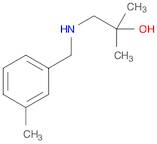 2-methyl-1-{[(3-methylphenyl)methyl]amino}propan-2-ol