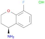 (4S)-8-fluoro-3,4-dihydro-2H-1-benzopyran-4-amine hydrochloride