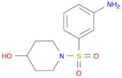 1-(3-aminobenzenesulfonyl)piperidin-4-ol