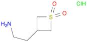 3-(2-aminoethyl)thietane 1,1-dioxide hydrochloride