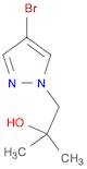 1-(4-bromo-1H-pyrazol-1-yl)-2-methylpropan-2-ol