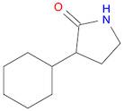 3-cyclohexylpyrrolidin-2-one