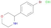 3-(4-bromophenyl)morpholine hydrochloride