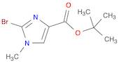 tert-butyl 2-bromo-1-methyl-1H-imidazole-4-carboxylate