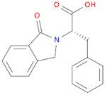 2H-Isoindole-2-acetic acid, 1,3-dihydro-1-oxo-a-(phenylmethyl)-, (S)-