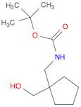 tert-butyl N-{[1-(hydroxymethyl)cyclopentyl]methyl}carbamate