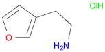 2-(furan-3-yl)ethan-1-amine hydrochloride