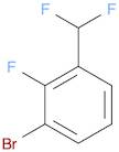 1-bromo-3-(difluoromethyl)-2-fluorobenzene