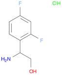 2-amino-2-(2,4-difluorophenyl)ethan-1-ol hydrochloride