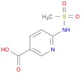 6-methanesulfonamidopyridine-3-carboxylic acid