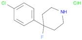 4-(4-chlorophenyl)-4-fluoropiperidine hydrochloride