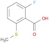 2-fluoro-6-(methylsulfanyl)benzoic acid