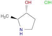 2-methylpyrrolidin-3-ol hydrochloride, trans