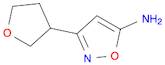 3-(oxolan-3-yl)-1,2-oxazol-5-amine