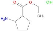 ethyl 2-aminocyclopentane-1-carboxylate hydrochloride