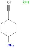 4-ethynylcyclohexan-1-amine hydrochloride