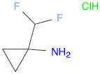 1-(difluoromethyl)cyclopropan-1-amine hydrochloride