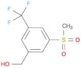 [3-methanesulfonyl-5-(trifluoromethyl)phenyl]methanol