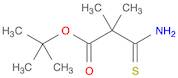 tert-butyl 2-carbamothioyl-2,2-dimethylacetate
