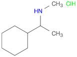 (1-cyclohexylethyl)(methyl)amine hydrochloride
