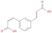 3-[3-(2-carboxyeth-1-en-1-yl)phenyl]prop-2-enoic acid