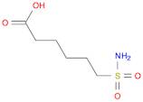 6-sulfamoylhexanoic acid