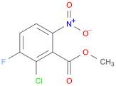 methyl 2-chloro-3-fluoro-6-nitrobenzoate