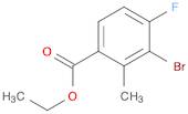 Ethyl 3-bromo-4-fluoro-2-methylbenzoate