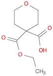 4-(ethoxycarbonyl)oxane-4-carboxylic acid