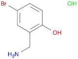 2-(aminomethyl)-4-bromophenol hydrochloride