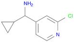 (2-chloropyridin-4-yl)(cyclopropyl)methanamine