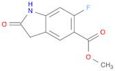 methyl 6-fluoro-2-oxo-2,3-dihydro-1H-indole-5-carboxylate