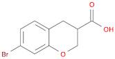 7-bromo-3,4-dihydro-2H-1-benzopyran-3-carboxylic acid