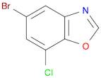 5-bromo-7-chloro-1,3-benzoxazole