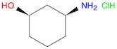 (1R,3S)-3-aminocyclohexan-1-ol hydrochloride