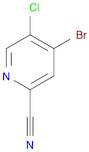 4-bromo-5-chloropyridine-2-carbonitrile
