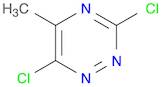 3,6-dichloro-5-methyl-1,2,4-triazine