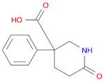 6-oxo-3-phenylpiperidine-3-carboxylic acid